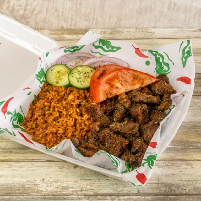 Beef Suya.