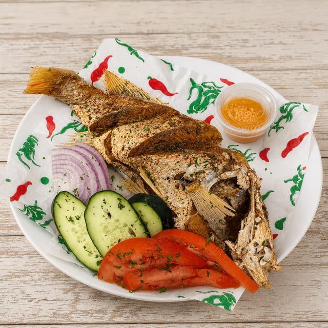 Whole Red Snapper.