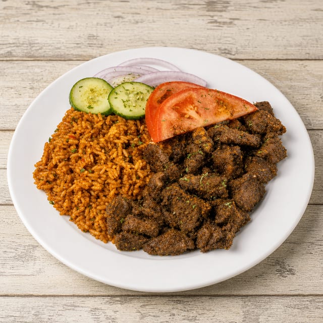 Beef Suya.